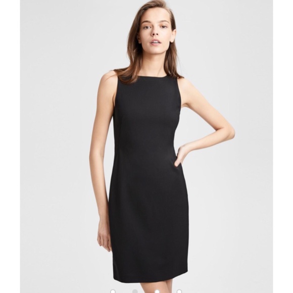 theory good wool shift dress